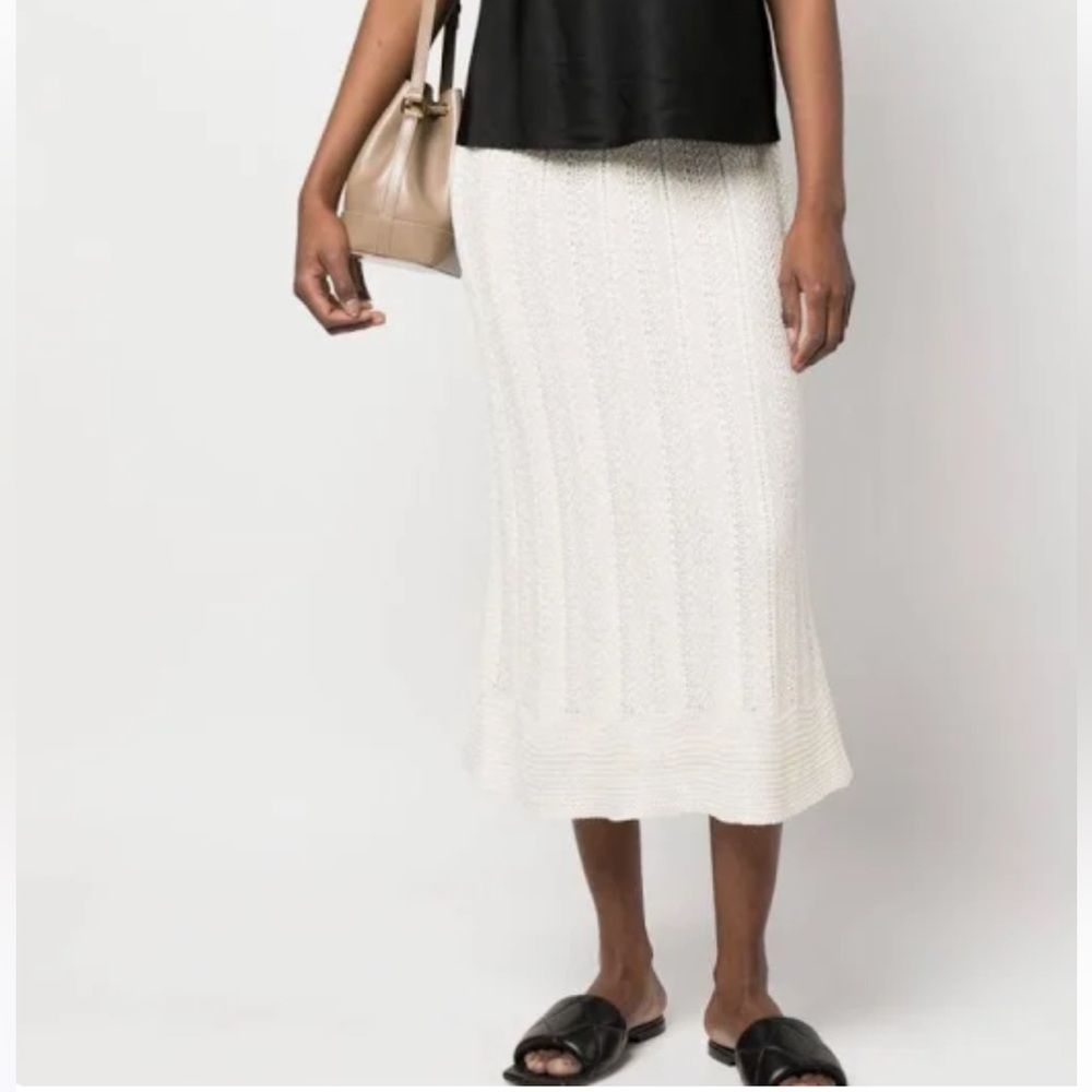 NWT zimmermann Elegant Cream color Knit Skirt